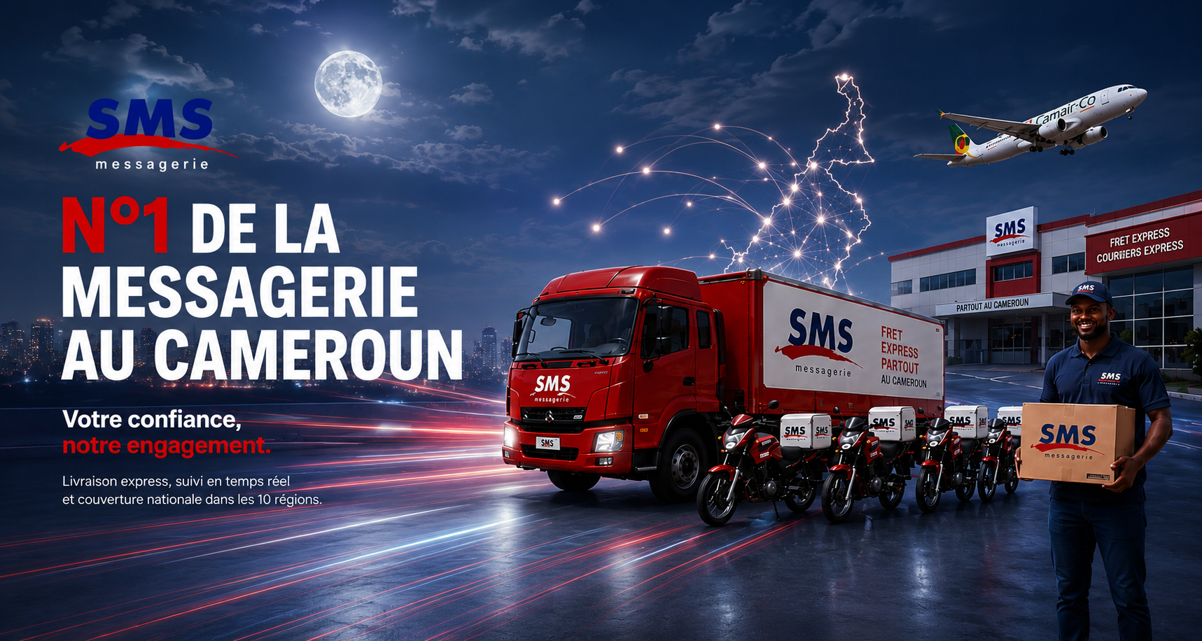 SMS Messagerie - N°1 de la messagerie au Cameroun